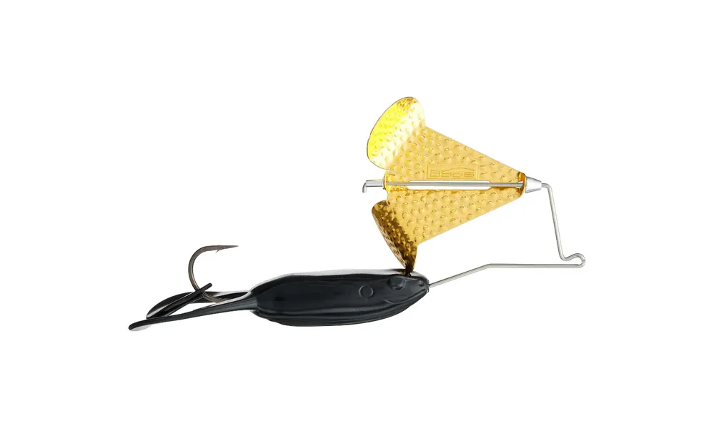 Spro Squealer Toad Buzzbait Oppervlakte Kunstaas (10.5g) Black/Gold Goedkoop