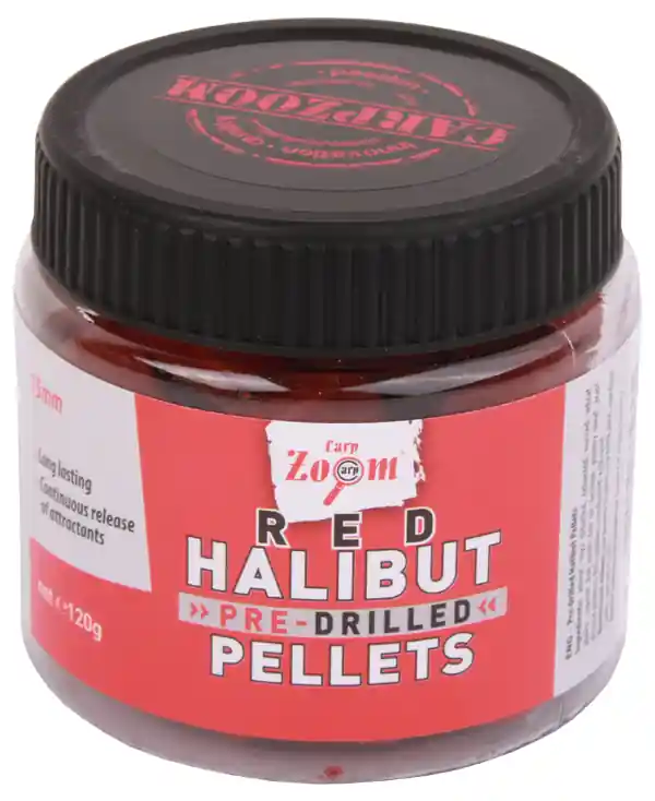 Gereduceerde Prijs Carp Zoom Pre-Drilled Red Halibut Pellets, 120g 8mm