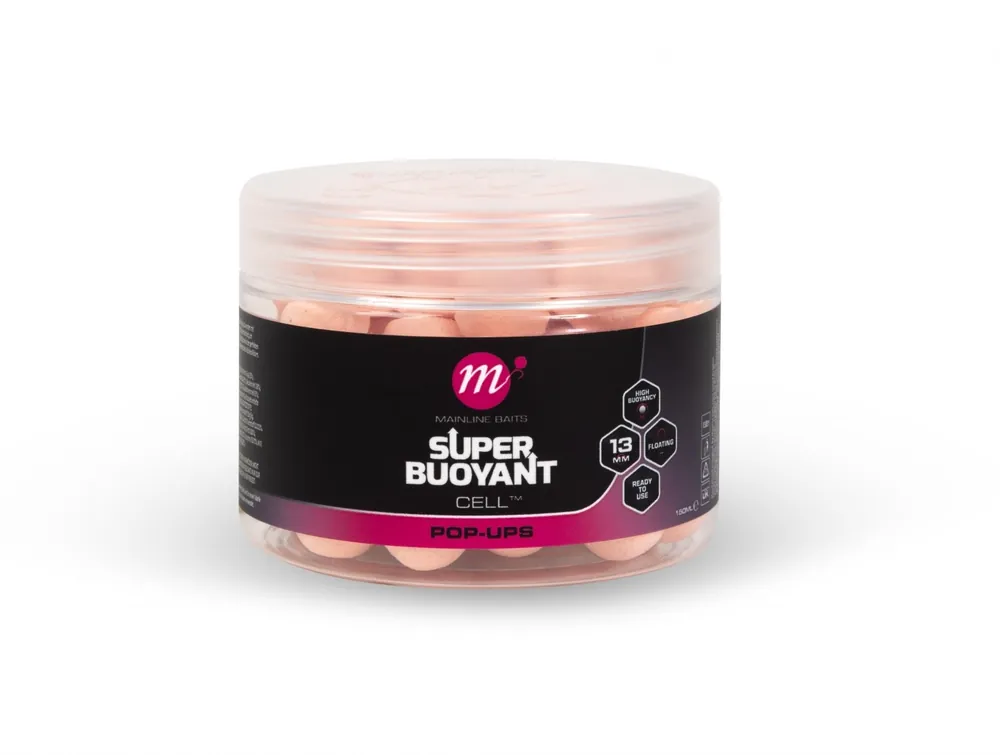 Tijdelijk Beschikbaar Mainline Cell Super Buoyant Pop-Ups (13mm) Pink