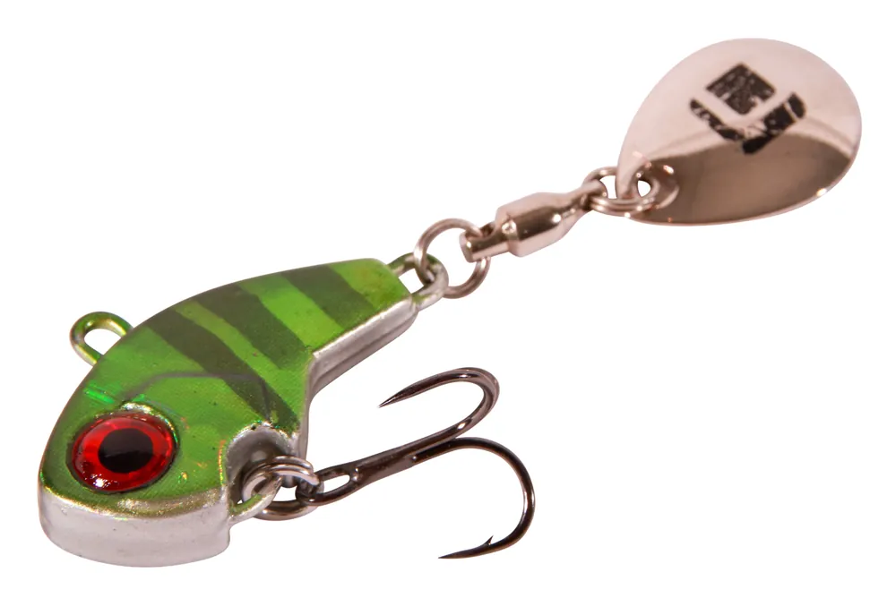 Ultimate Turbotail Jigspinner 15g Chartreuse Tiger Aanbieding