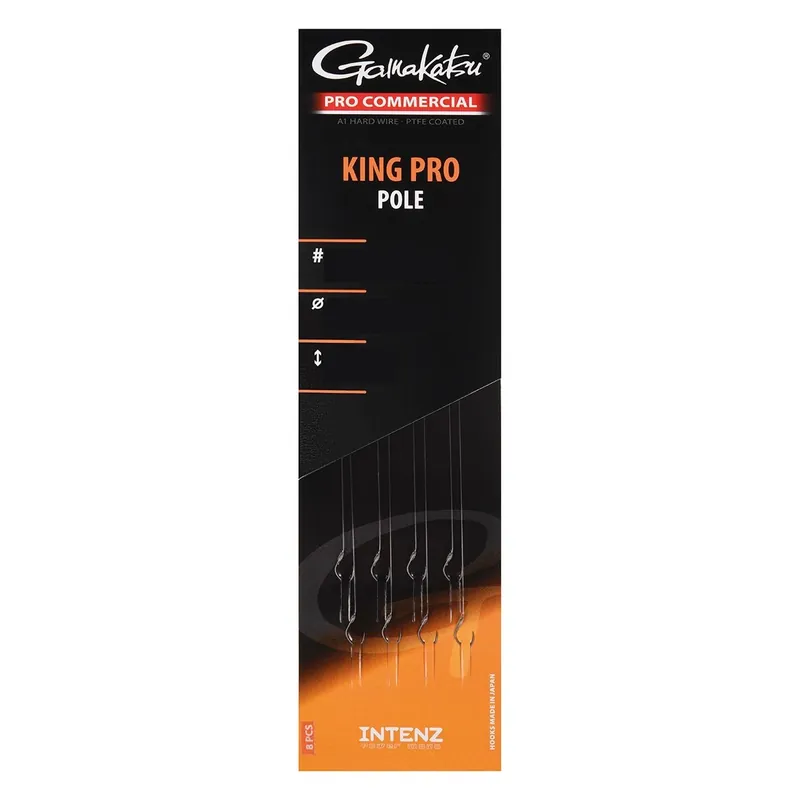 Snelle Levering Gamakatsu Coarse King Pro Pole Onderlijn 15cm (8 Stuks) 12