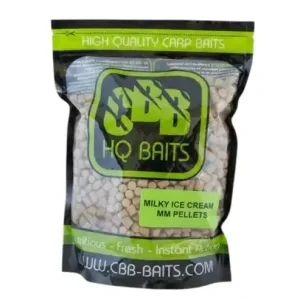 CBB Milky Ice Cream Pellets (1kg) 3mm Gecertificeerd