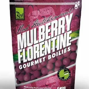 Seizoensaanbieding Rod Hutchinson Mulberry Florentine Boilies 15mm 1kg