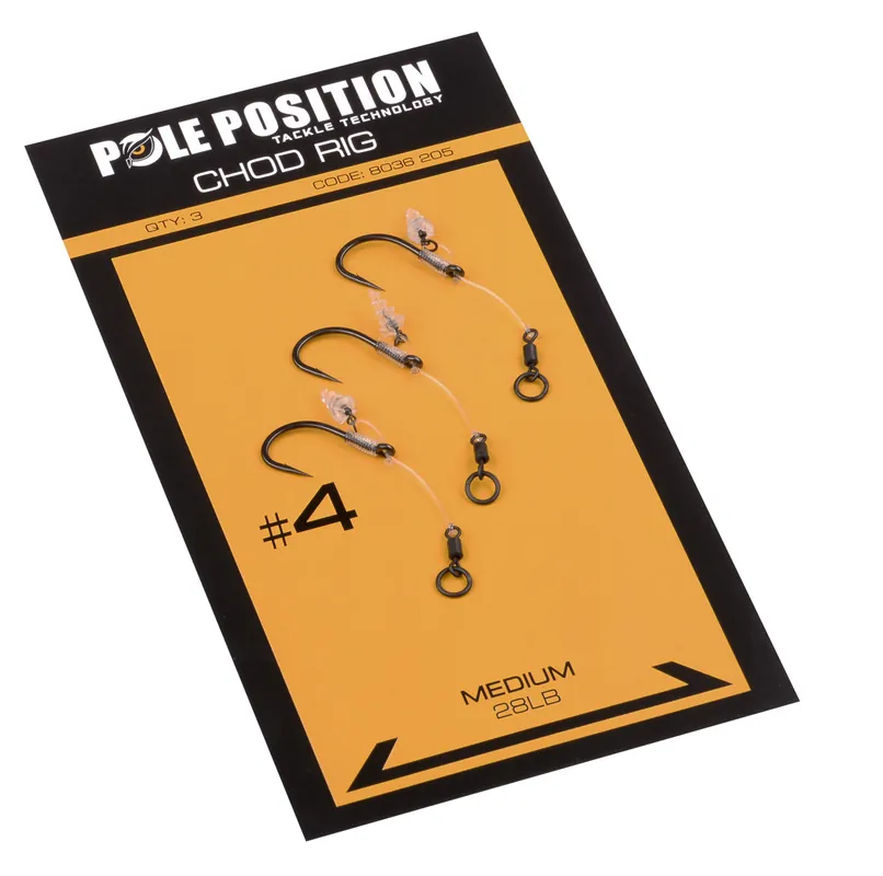 Pole Position Chod Rigs (3 stuks) 4 Rechtstreeks Van De Fabrikant