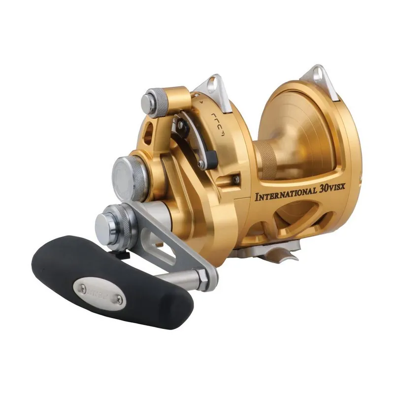 Veilige Betaling Penn International® VISX Zeevis Reel Gold RH 12