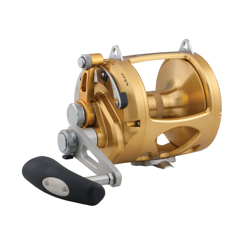 Penn International® VIS Zeevis Reel Gold RH 70 Exclusieve Aanbieding