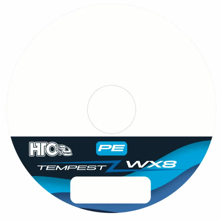 Korting HTO Tempest WX8 Braid Blue Gevlochten Lijn (100m) 0.09mm/2.72kg