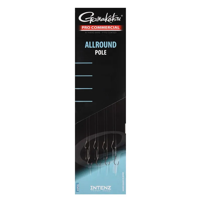 Gamakatsu Coarse Allround Pole Onderlijn 15cm (8 Stuks) 12 Fabrieksprijs