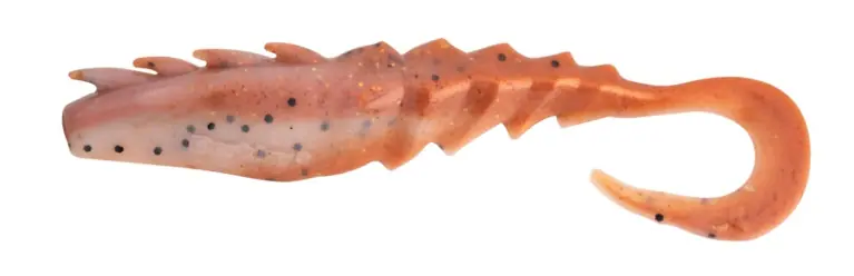 Weekendaanbieding Berkley Gulp! Nemesis Prawn Curl Tail 4in Shad (4 Stuks) New Penny