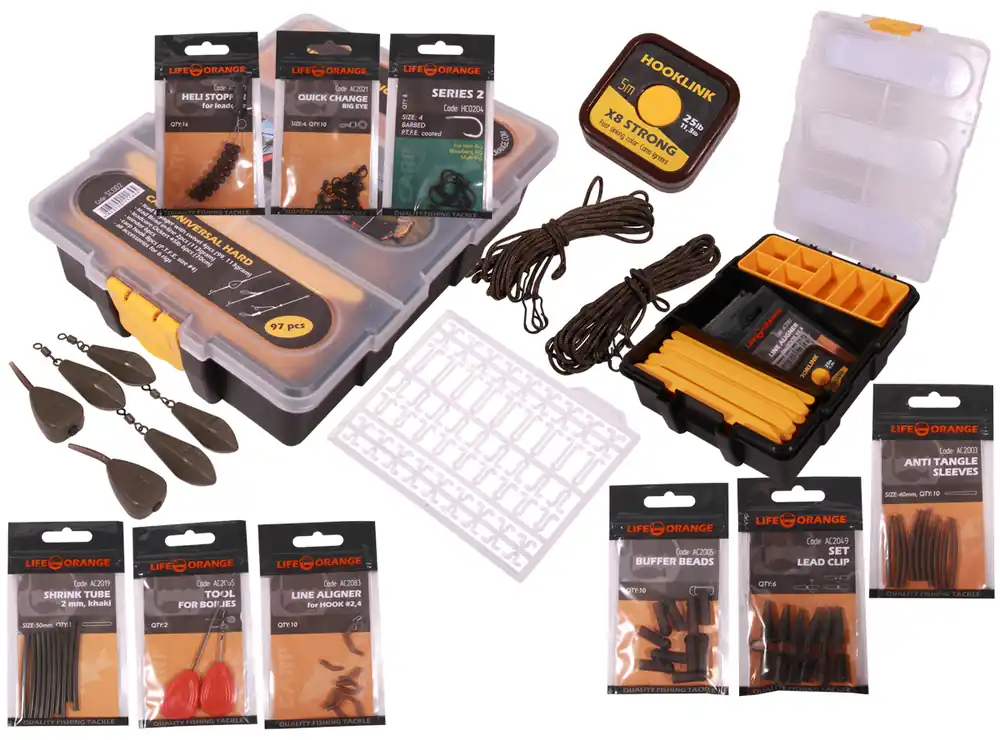 Finale Uitverkoop Life Orange Carp Set Universal Hard