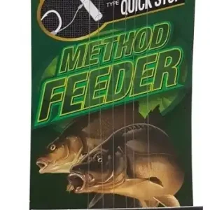 Owner 50168-FD53 QuickS Feeder Onderlijnen Barbless (10cm) (6 stuks) 14 (0.18mm) Seizoensaanbieding