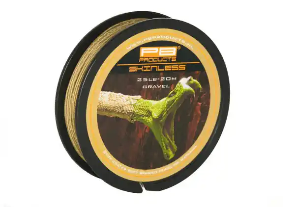 PB Products Skinless Onderlijnmateriaal 20m (25lb) Gravel Hete Deal