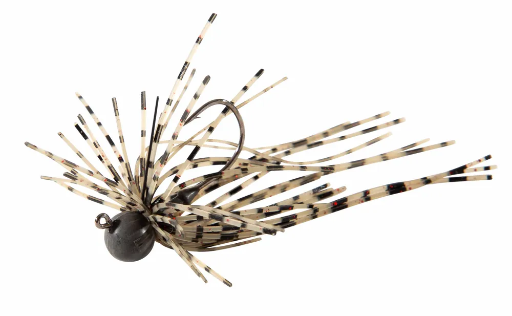 Direct Beschikbaar Ultimate Tungsten Micro Skirted Jig 2.5g Dark Bug