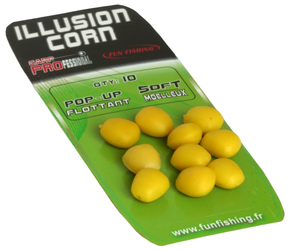 Favoriet Fun Fishing Illusion Corn (10 stuks) Fluo Pink