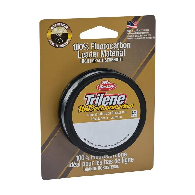 Berkley Trilene® 100% Fluorocarbon Leader 150m 0.15mm (1.8kg) Beperkte Voorraad