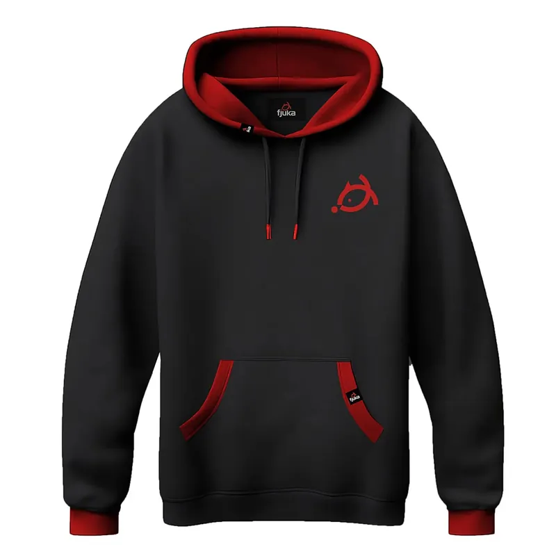 Fjuka Logo Hoodie L Finale Uitverkoop