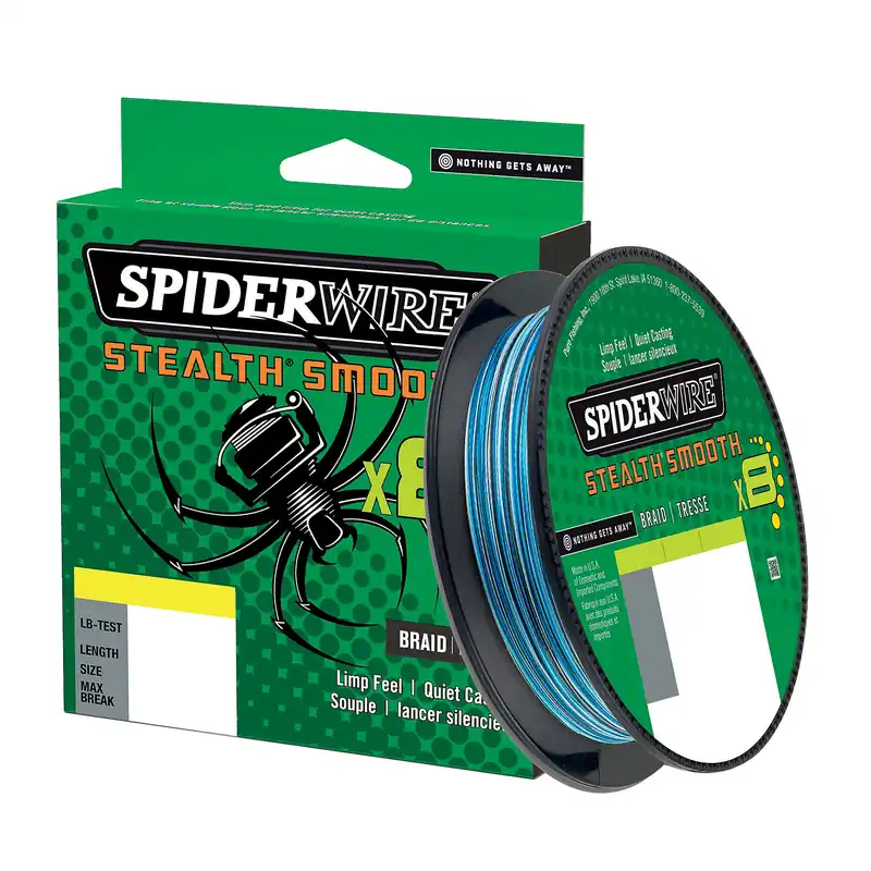 Spiderwire Stealth Smooth 8 Blue Camo 300m Blue Camo 0.11mm (300m) Gereduceerde Prijs
