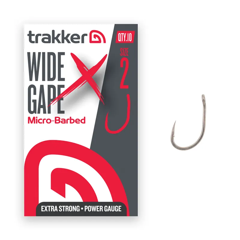 Trakker Wide Gape XS Hooks Micro Barbed (10pcs) 2 Gereduceerde Prijs