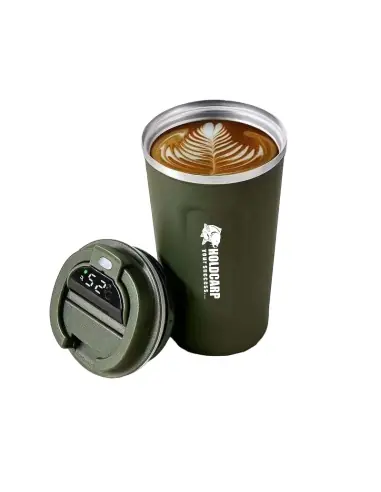 Dagaanbieding Holdcarp Thermo Inox LED Mug 510ml (Incl. Digitale Thermometer)