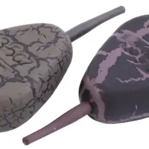 20 x Ultimate Camo Flat Pear Inline Lead 57gr Direct Verzonden