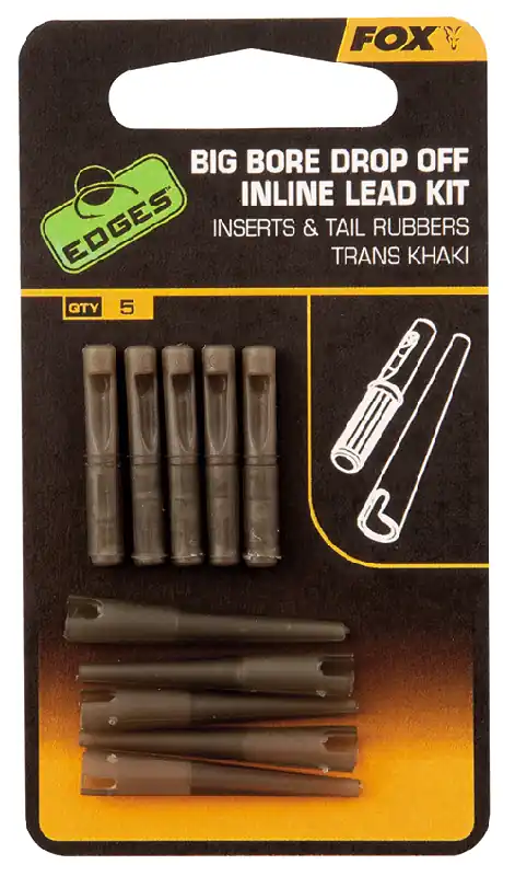 Weekendaanbieding Fox Edges Big Bore Drop off Inline Lead Kit