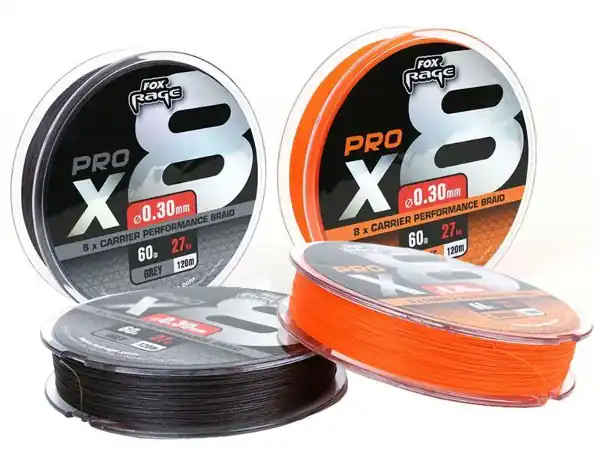 Laatste Versie Fox Rage Pro x8 Braid