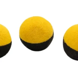 Betaalbaar PB Products Zig Boilie Yellow/Black Imitatie Aas 12mm (6 Stuks)