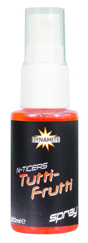 Populair Dynamite Baits N-Ticers Tutti-Frutti Spray 30ml