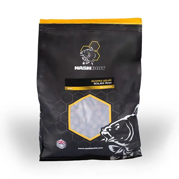 Tijdelijk Beschikbaar Nash Scopex Squid Boilies 5kg '24 12mm