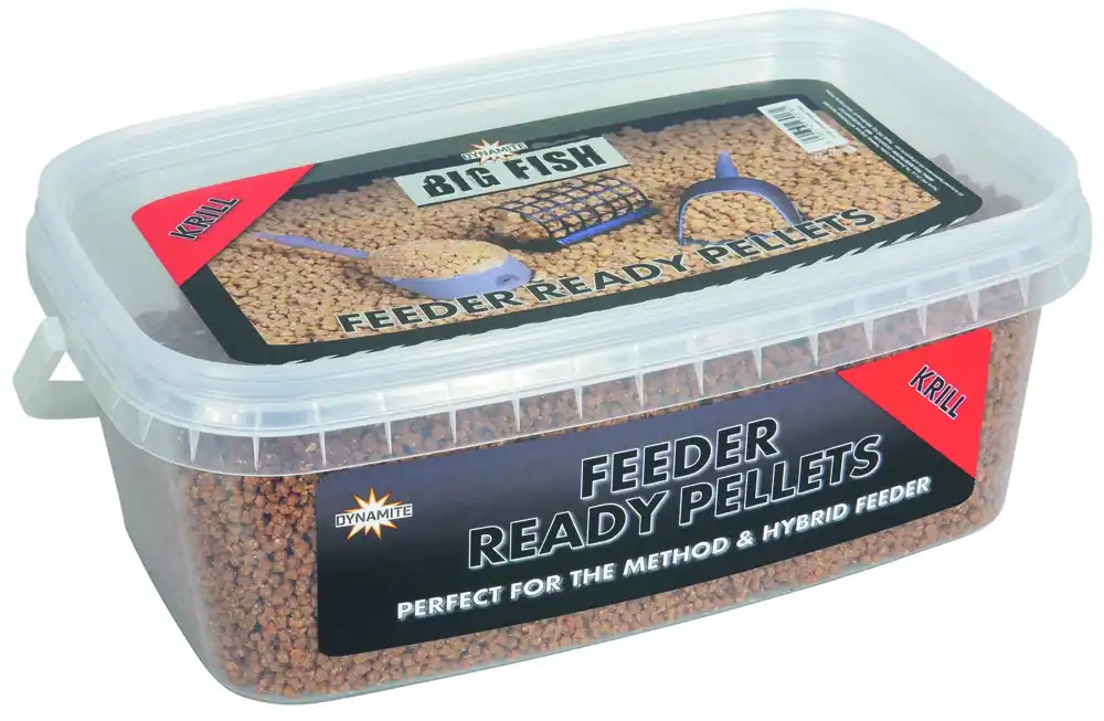 Dynamite Baits Big Fish Feeder Ready Pellets Krill 2mm 1.2kg Shop Nu