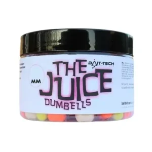 Bait-Tech The Juice Dumbells Pop-Ups (100ml) 8mm Beperkte Voorraad