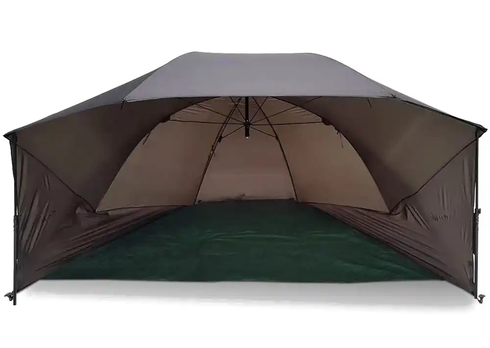 Premium NGT Shelter 60" Brolly with Storm Poles and Groundsheet