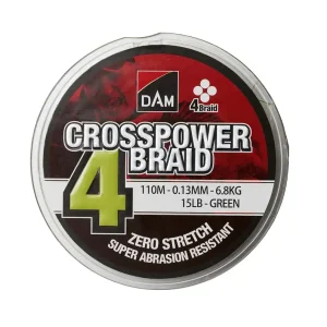 Snelle Levering Dam Crosspower Green 0.10mm (110m)