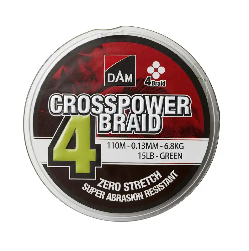 Snelle Levering Dam Crosspower Green 0.10mm (110m)