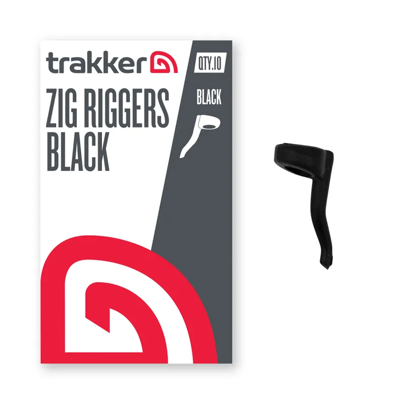 Must-Have Trakker Zig Riggers (10pcs) Black