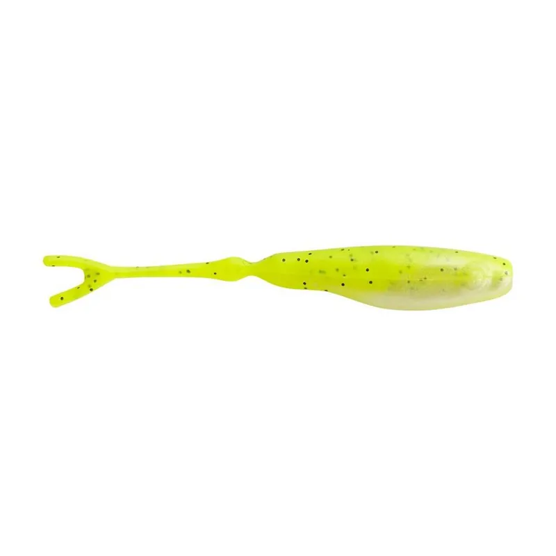 Laatste Kans Berkley PowerBait® Snake-Tongue Minnow Shad 4cm (14 stuks) Chartreuse