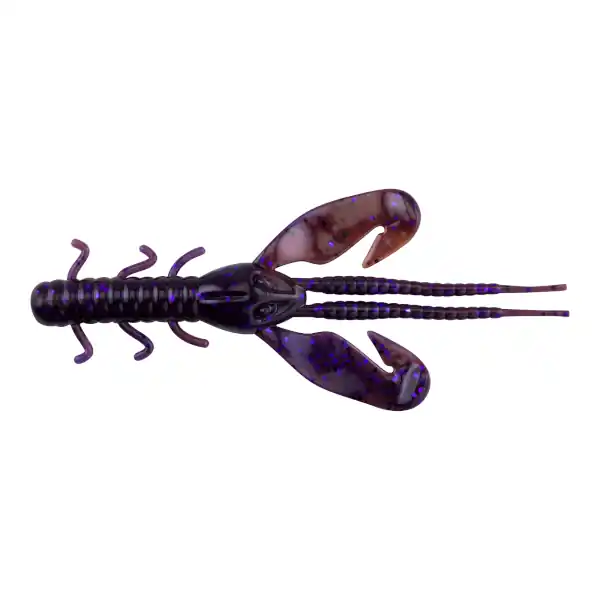 Nu Kopen Berkley Powerbait Rocket Craw 4'' 8pcs Black Red Fleck