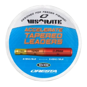 Uitverkoop Cresta Visorate Accelerate Tapered Leader 0,18-0,25mm (10m)