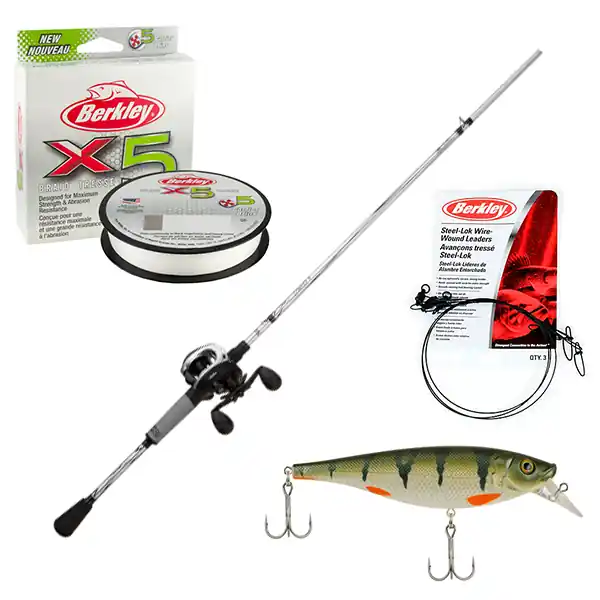 Must-Have Abu Garcia Revo X Combo Set Silver