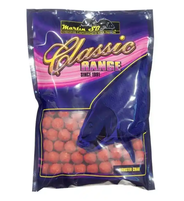 Martin SB Classic Range Monster Crab Boilies (1kg) 15mm Laatste Versie