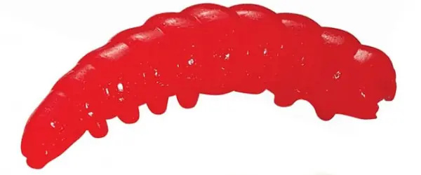 Berkley Powerbait Honey Worms, 55 stuks! Hot Orange (55st) (2.5cm) Must-Have