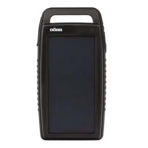 Veilige Betaling DÖRR SC-15000 Solar Power 15000mAh Power Bank Black