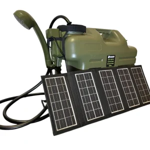 Holdcarp Rechargeable Camping Shower Set + 10W Solar 25L Meest Verkocht