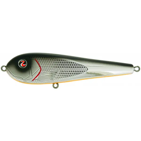 Gecertificeerd River2Sea ICBM 120 Jerkbait Fire Tiger