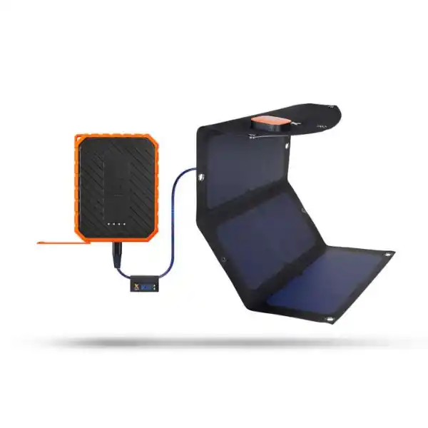 Xtorm SolarBooster Panel Black + Xtorm Rugged Power Bank Koop Vandaag