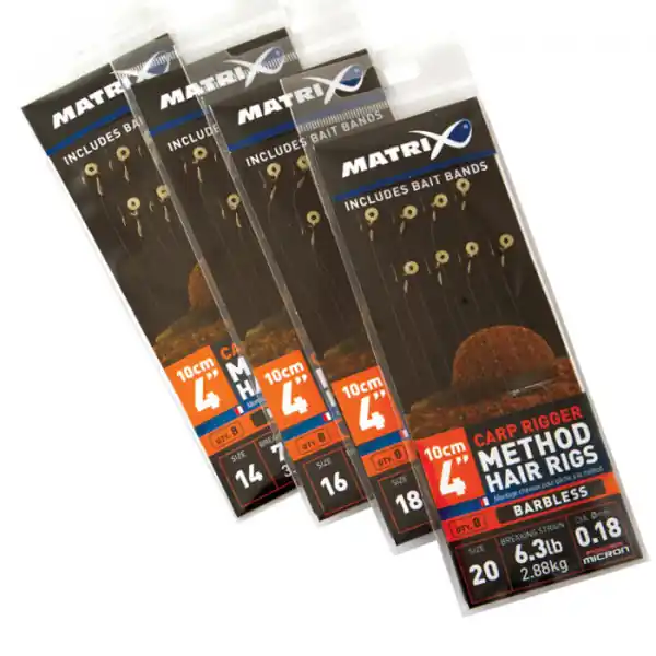 Matrix Carp Rigger Method Hair Rigs 18 Meest Verkocht