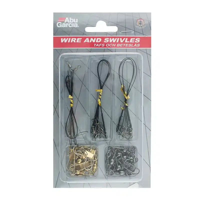 Abu Garcia Assorted Wire & Snap Swivels Seizoensaanbieding