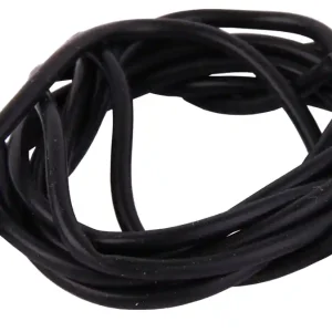 Finale Uitverkoop Rod Hutchinson Silicon Tube Black S Black 1.5mm