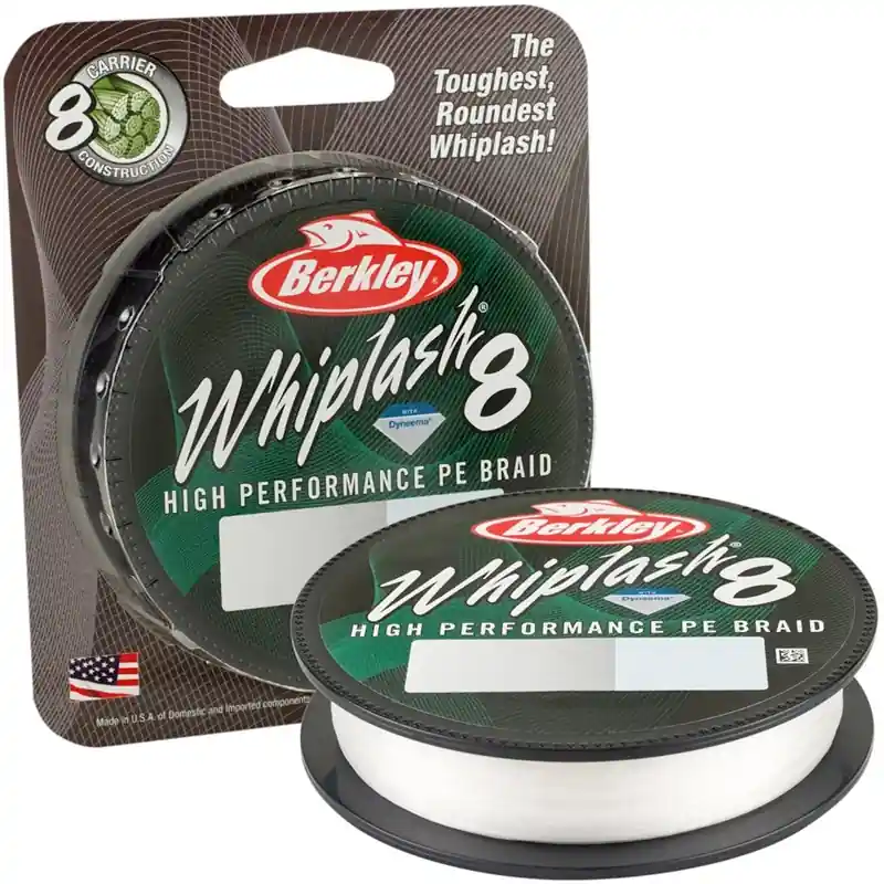 Fabrieksprijs Berkley Whiplash 8 Crystal 0.18mm