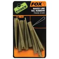 Fox Edges Naked Line Tail Rubbers Trans Khaki Must-Have